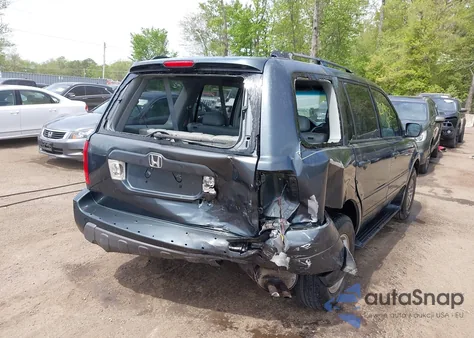 2003 Honda Pilot Ex-L from USA, damaged, VIN 2HKYF18693H576709